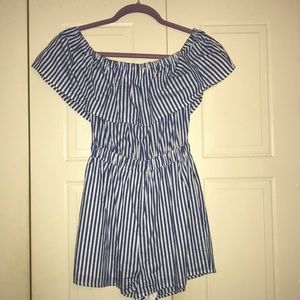 Off the shoulder romper